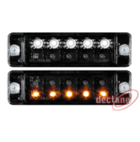 Intermitentes Con Luz De Dia Inlcuida Para Golf I+cabrio/Golf Ii Cl/Jetta/Polo 86c_Negros Drl Optic