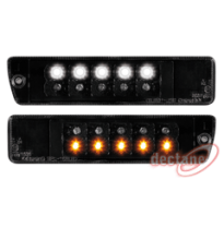 Intermitentes Con Luz De Dia Inlcuida Para Golf Ii Gl / Jetta_Negros Drl Optic