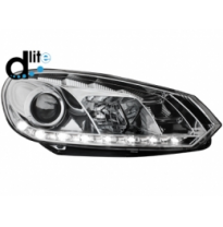 Faros Luz Diurna Vw Golf Vi 08+ _