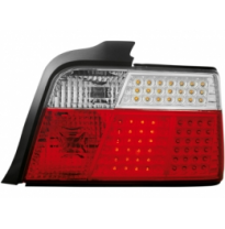 Pilotos Traseros Led E36 Lim. _ Rojo/Cristal