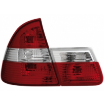 Pilotos Traseros Bmw E46 Touring 06/01+ _ Rojo/Cristal