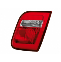 Pieza Interior Led Pilotos Traseros Bmw E46 4d 98-01 _ Rojo/Cristal