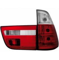 Pilotos Traseros Bmw X5 98-02 _ Rojo/Cristal