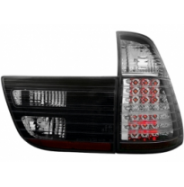 Pilotos Traseros Bmw X5 98-02 _ Led _ Negro