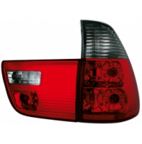 Pilotos Traseros Bmw X5 98-02 _ 4teilig _ Rojo/Negro