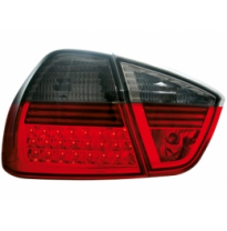 Pilotos Traseros Led Bmw E90 _ 05+ _ Rojo/Negro