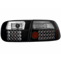 Led Pilotos Traseros Honda Civic 92-95 2-4t _ Negro