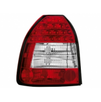Led Pilotos Traseros Honda Civic 96-02 3t _ Rojo/Cristal