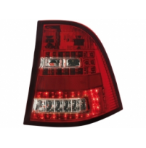 Pilotos Led Mercedes Benz W163 M-Klasse _ Rojo/Crystal