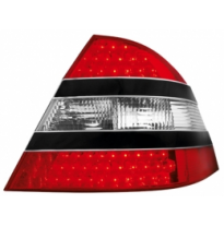 Led Pilotos Traseros Mercedes Benz W220 _ S-Klasse _ Negro