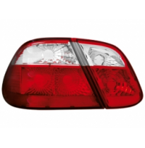 Pilotos Traseros Mercedes Benz Clk W208 98-02 _ Rojo/Cristal