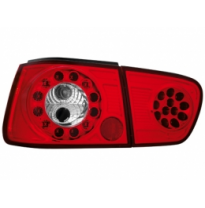 Led Pilotos Traseros Seat Ibiza Iii 08.99-02.02 _ Rojo/Cristal