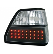 Pilotos Led Vw Golf Ii _ Negro