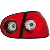 Led Pilotos Traseros Vw Golf V _ Rojo/Cristal