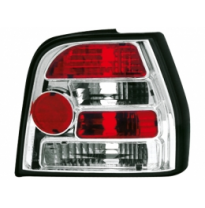 Pilotos Traseros Vw Polo 86c Ii Coupé 92+ _ Rojo/Cristal