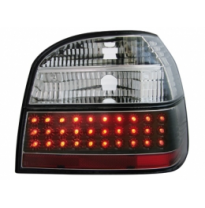 Pilotos Led Vw Golf Iii _ Negro