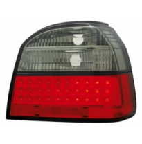 Pilotos Traseros Led Vw Golf Iii _ Rojo/Negro