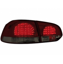 Pilotos Traseros Led Vw Golf Vi _Intermitente Led_ Rojo/Ahumado