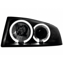 Faros Audi A4 8e 01- _ Angel Eyes (Ojos De Ángel) _ Negro