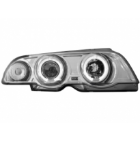 Faros Bmw E46 4t 98-01 _ 2 Angel Eyes (Ojos De Ángel) _Reglaje El.