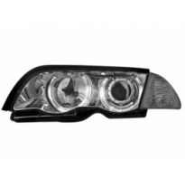 Faros Angel Eyes Bmw E46 4p 98-01 _ 2 Angel Eyes De Luz De Posición _ Para Xenon Original