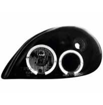Faros Citroen Xsara 99-03 _ 2 Angel Eyes (Ojos De Ángel) _ Negro