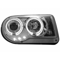 Faros Chrysler 300c 04+ _ 2 Angel Eyes De Luz De Posición