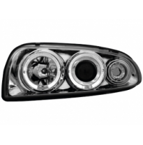 Faros Ford Fiesta Mk4 96-98 Jas _ 2 Angel Eyes (Ojos De Ángel)