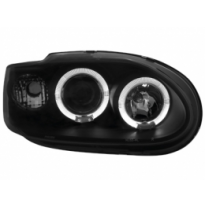 Faros Ford Escort Mk6/7 96- _ 2angel Eyes (Ojos De Ángel)_ Negro