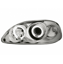Faros Honda Civic 99-00 2 _ 2 Angel Eyes De Luz De Posición