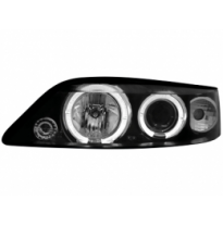 Faros Opel Vectra B 96-99 _ 2 Angel Eyes De Luz De Posición _ Negro