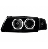 Faros Opel Vectra a 88-95 _ 2 Angel Eyes De Luz De Posición _ Negro
