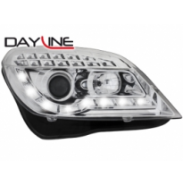 Faros Luz Diurna Opel Astra H _ 04-07 _ _Intermitente De Led