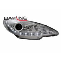 Luz Diurna Faros Peugeot 206 99-07 _ Tagfahrlicht Optik