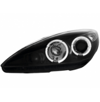 Faros Peugeot 307 2001+ _ Angel Eyes (Ojos De Ángel) _ Negro