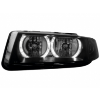 Faros Seat Leon/Toledo 99-04 _ Angel Eyes De Luz De Posición _ Negro