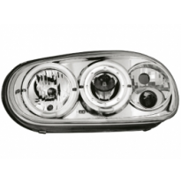 Faros Vw Golf Iv _ 2 Angel Eyes _ Rhd