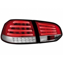 Pilotos Led Vw Golf Vi _ Intermitente De Led_ Rojo/Crystal