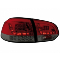 Pilotos Led Vw Golf Vi _Intermitente De Led _Rojo/Ahumado