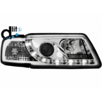 Faros Luz Diurna Audi A3 8l 96-00 _ Homologacion R87 _ Cromado