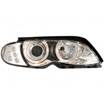 Faros Angel Eyes Bmw E46 4d 01-03