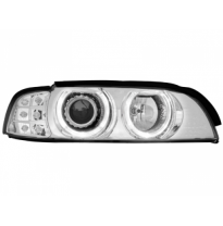 Faros Delanteros Bmw E39 5er 95-00 _ Led Indicator_ Cromado
