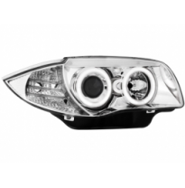 Angel Eyes Bmw 1er E87/81 04-09 _Cromado