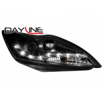 Faros Luz Diurna Ford Focus 08-11 _  _Cromado