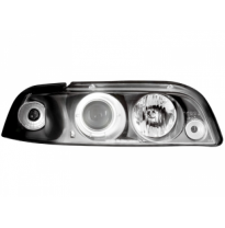 Faros Delanteros Fiat Punto 93-99 _ 1 Ccfl Slr _ Negro