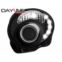 Faros Fiat 500 07+ _2 Pieces_Black