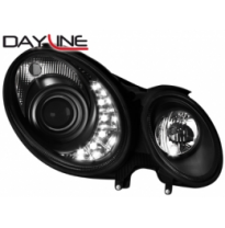 Faros Luz Diurna Mercedes B. W211 E-Klasse 06-08 Black