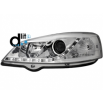 Faros Luz Diurna Opel Astra G Homologacion R87 _ Chrom