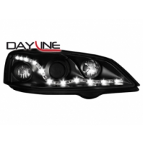Faros Luz Diurna Opel Astra G 98-04 _  Negro