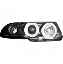 Faros Delanteros Opel Astra F 91-94 _ 2 Ccfl Slr _ Negro